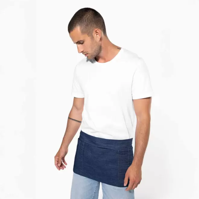 TABLIER COURT EN POLYCOTON PERSONNALISE 190G 'KARITAB'