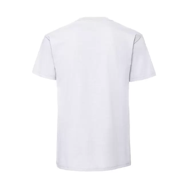 TEE SHIRT MIXTE BLANC PERSONNALISE 'MALBRO' 190G/M2
