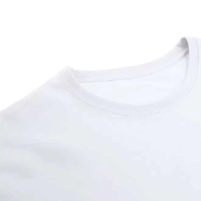 TEE SHIRT BLANC MIXTE PERSONNALISABLE 'NAYA' 190GR/M2