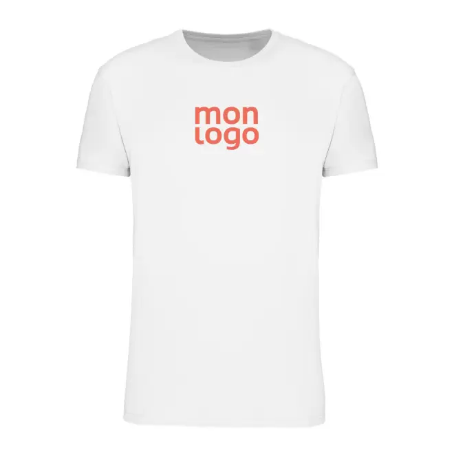 T SHIRT ENFANT BLANC PERSONNALISABLE 'KARIBA' 150G/M2