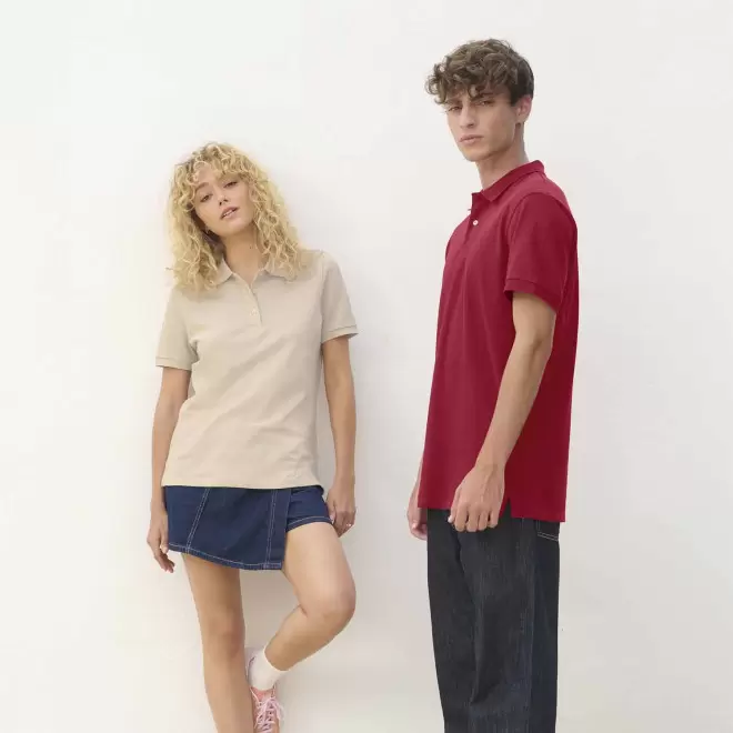 POLO MIXTE PERSONNALISABLE COULEUR 'PACIFIC' 210G/M2