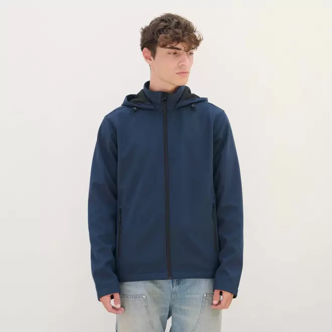 SOFTSHELL HOMME PERSONNALISEE 'RACE HOODED'