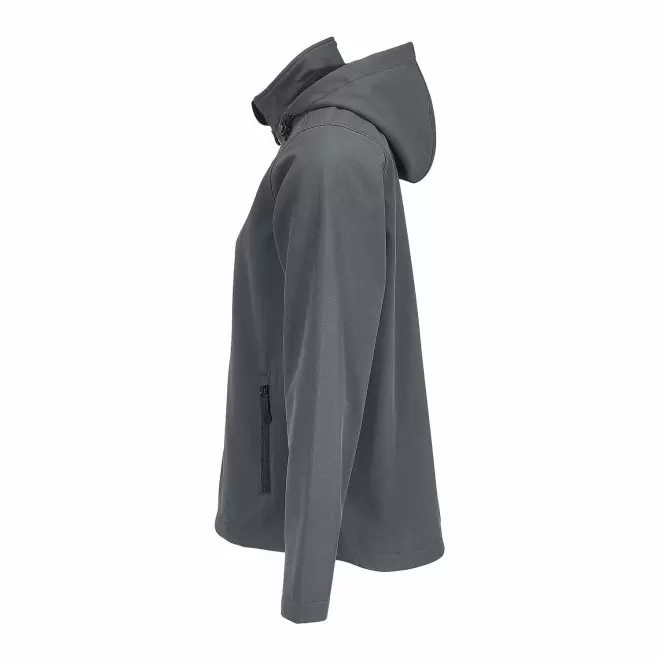 SOFTSHELL FEMME PERSONNALISEE 'RACE HOODED'