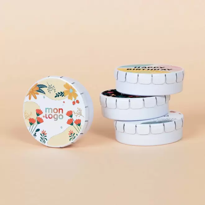 BOITE A BONBONS PUBLICITAIRE 'CLARI'
