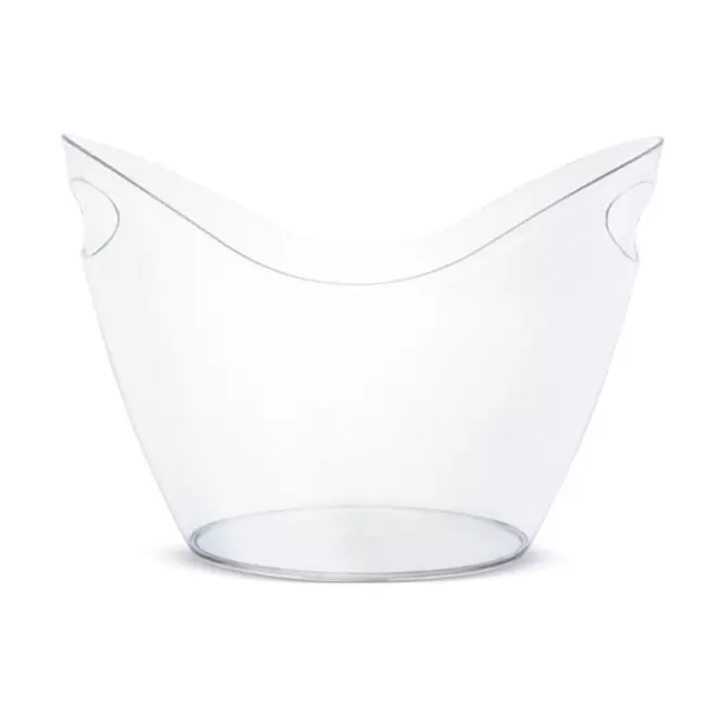 SEAU A BONBONS PERSONNALISABLE 4L 'CANDYBAR CLEAR'