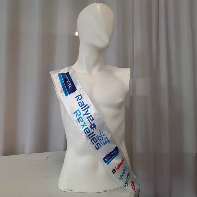 ECHARPE DE MISS PERSONNALISABLE 'MARGOT'