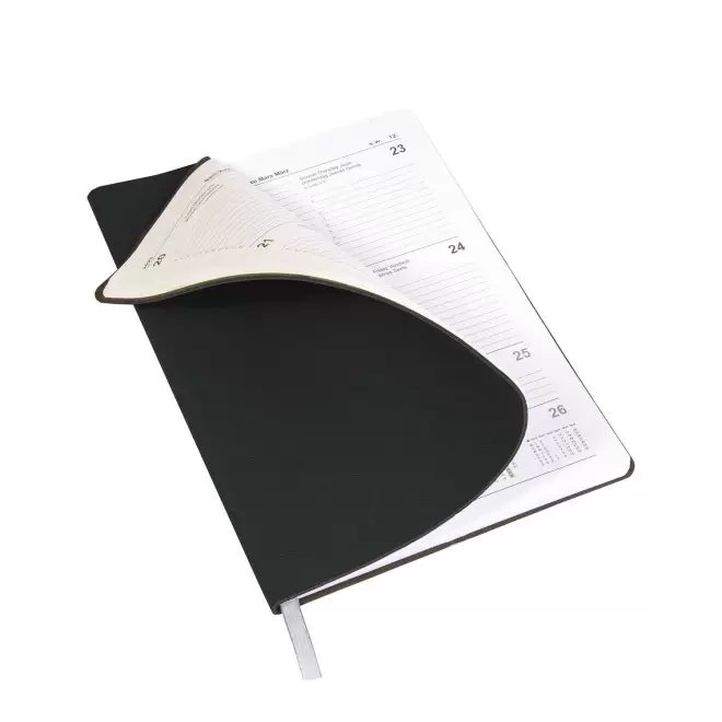 AGENDA SEMAINIER PU SOUPLE PERSONNALISE 'APRIL'