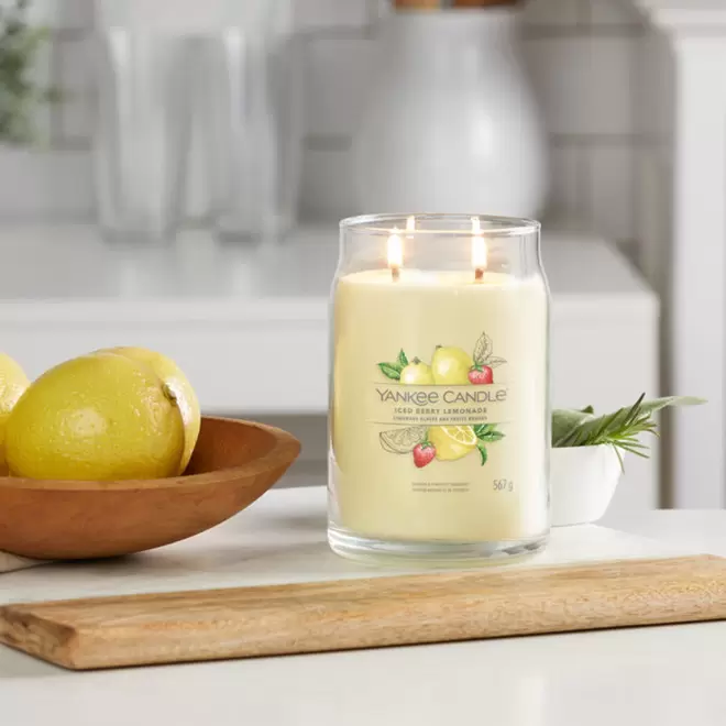 BOUGIE DEUX MECHES GRANDE 'YANKEE CANDLE'