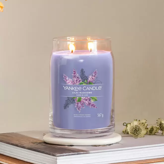 BOUGIE DEUX MECHES GRANDE 'YANKEE CANDLE'