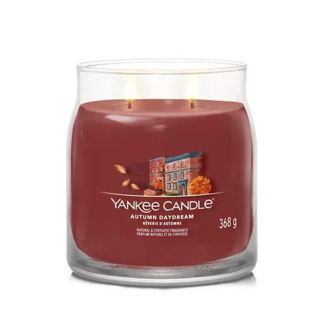 BOUGIE DEUX MECHES MOYENNE 'YANKEE CANDLE'