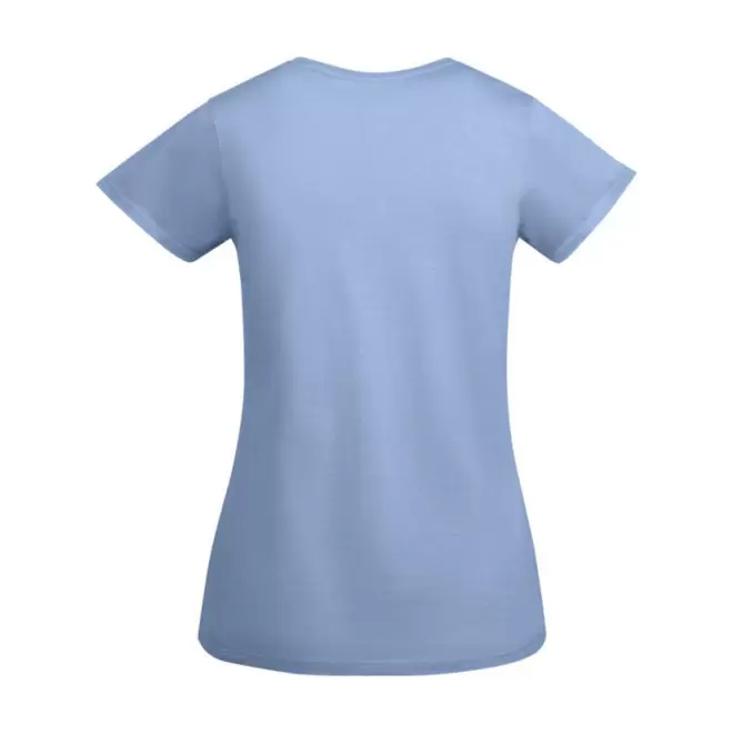 TEE SHIRT FEMME COULEUR BIO PERSONNALISE 'BREDA'