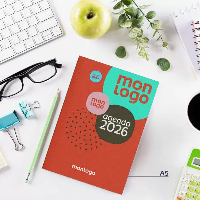 AGENDA MENSUEL PERSONNALISABLE 'CANVO'