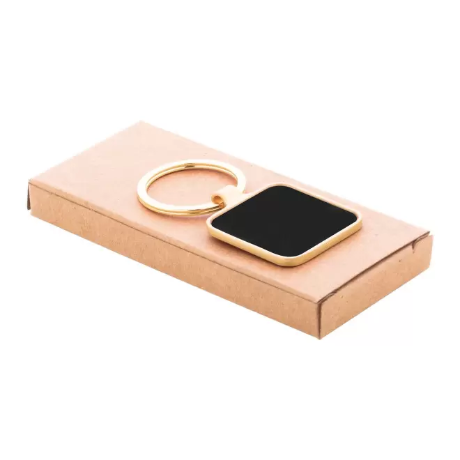 PORTE CLES EN METAL PERSONNALISE 'ANTONETTA CARRE'