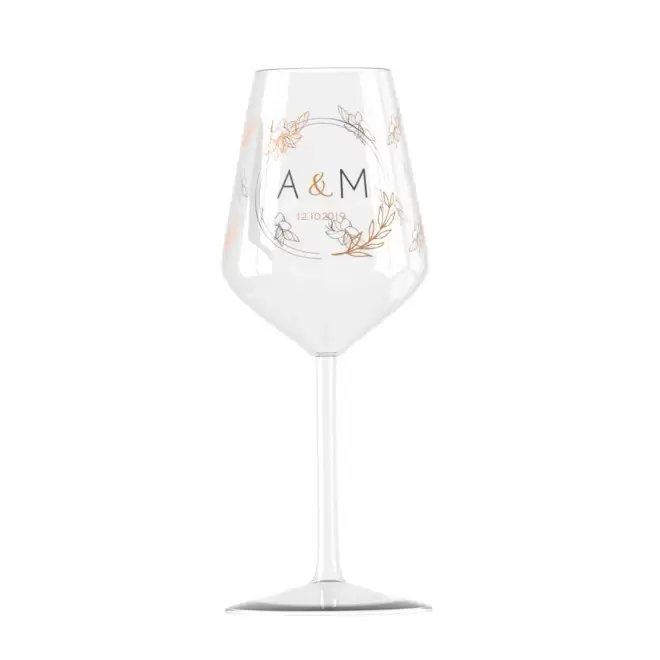 VERRE A VIN EN VERRE 37CL PERSONNALISE 'GLASS CABERNET'