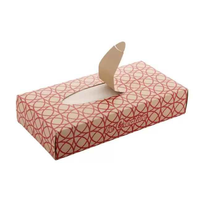 BOITE MOUCHOIR PAPIER RECYCLE PERSONNALISABLE  'TCHOUMA'