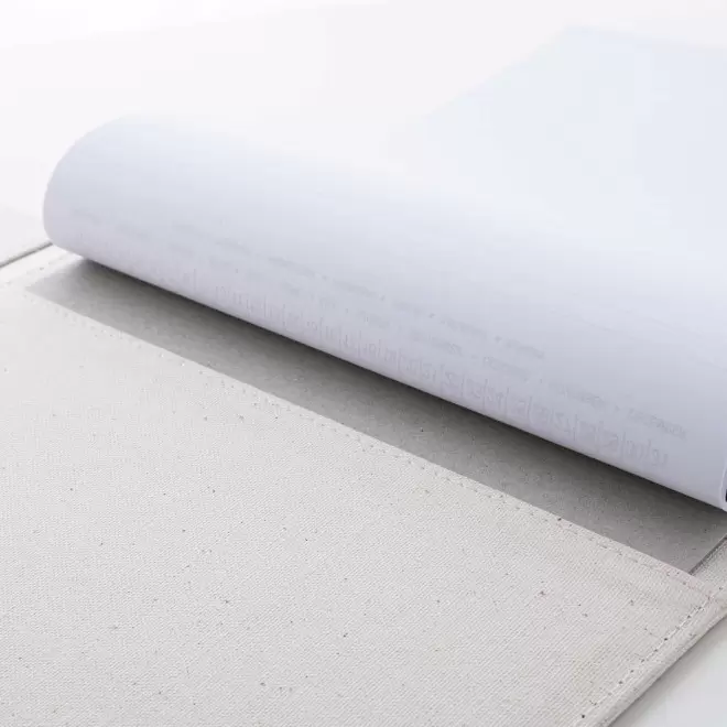 CONFERENCIER PERSONNALISE EN TOILE RECYCLEE 'CARBA'