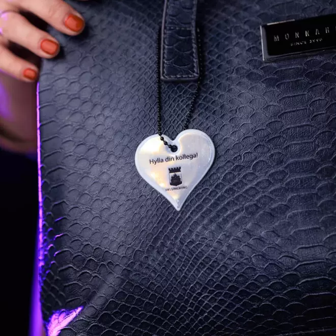 PORTE CLE REFLECHISSANT PRO COEUR 'SIMI'