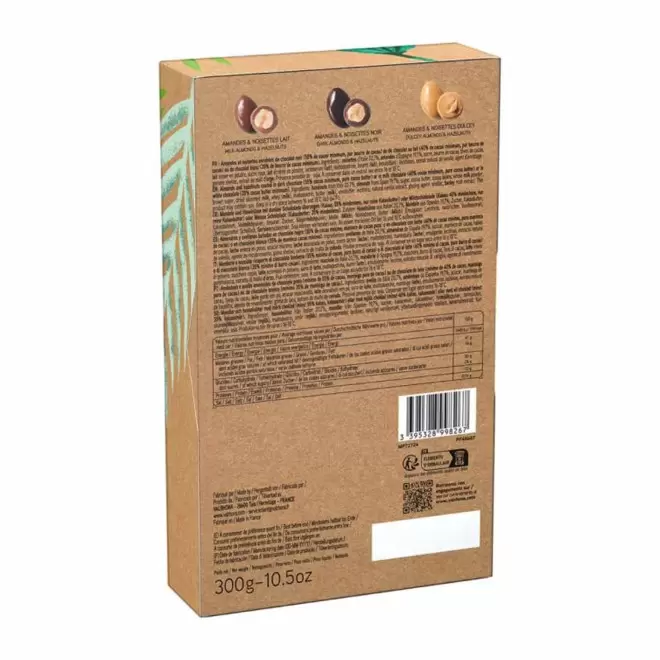 COFFRET CHOCOLATS VALRHONA PERSONNALISABLE 'EQUINOXE'