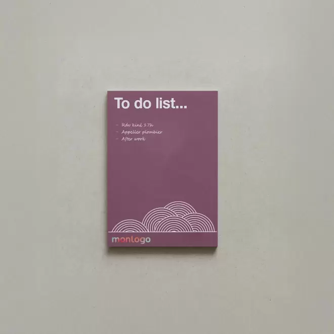 BLOC NOTES A7 PERSONNALISABLE 'ROSUS'