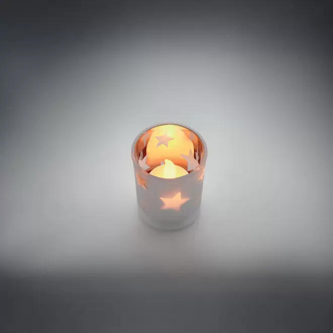 BOUGIE LED NOEL PERSONNALISABLE 'CANDLY'