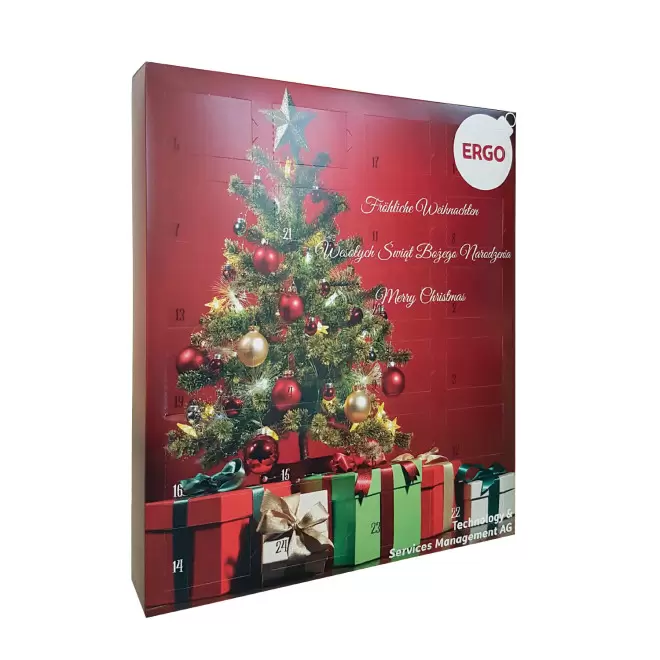 CALENDRIER DE L' AVENT HARIBO PERSONNALISABLE 'JOIE'