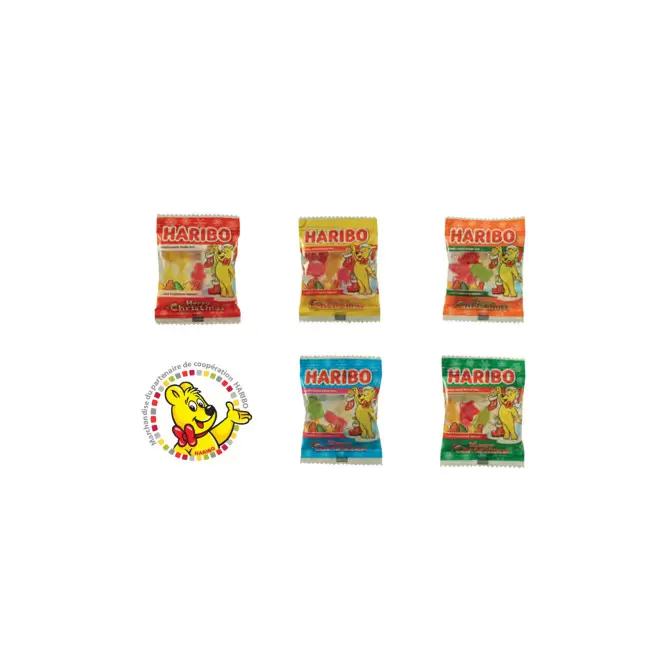 CALENDRIER DE L' AVENT HARIBO PERSONNALISABLE 'JOIE'