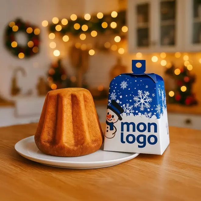 PANDORO 80 G PERSONNALISABLE 'FESTO'