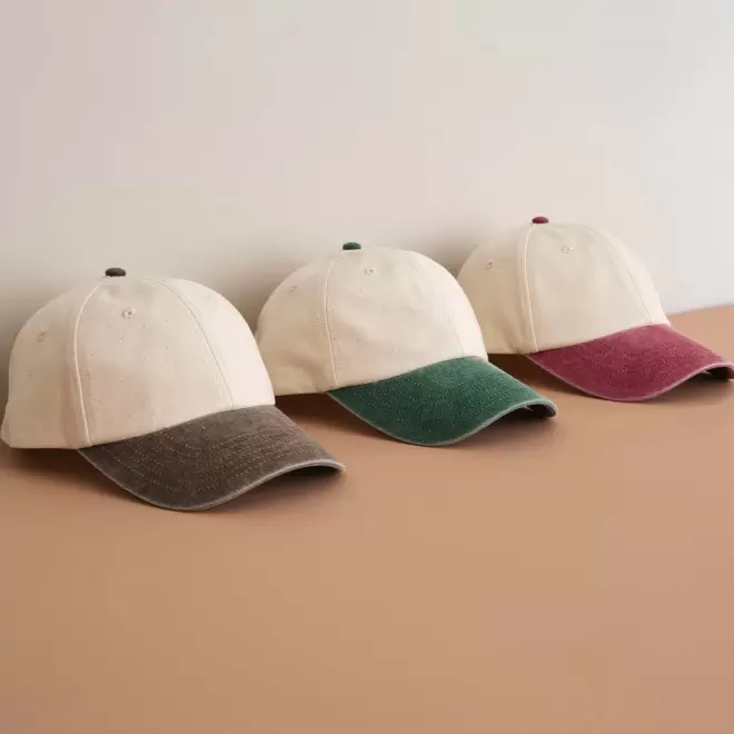 CASQUETTE PERSONNALISABLE 6 PANS 'PEAK LOW'
