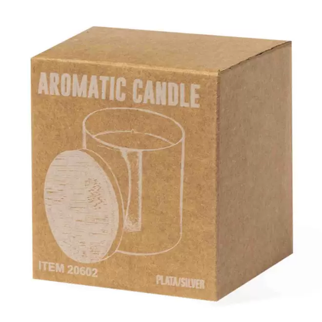 BOUGIE PARFUMEE PERSONNALISABLE METAL 'VELA'