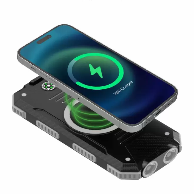 BATTERIE SOLAIRE PERSONNALISABLE 10000 MAH 'SULE'