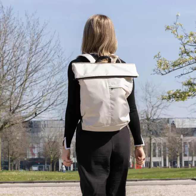 SAC A DOS PERSONNALISABLE PLIABLE EN RPET 'HARDINE BACK'