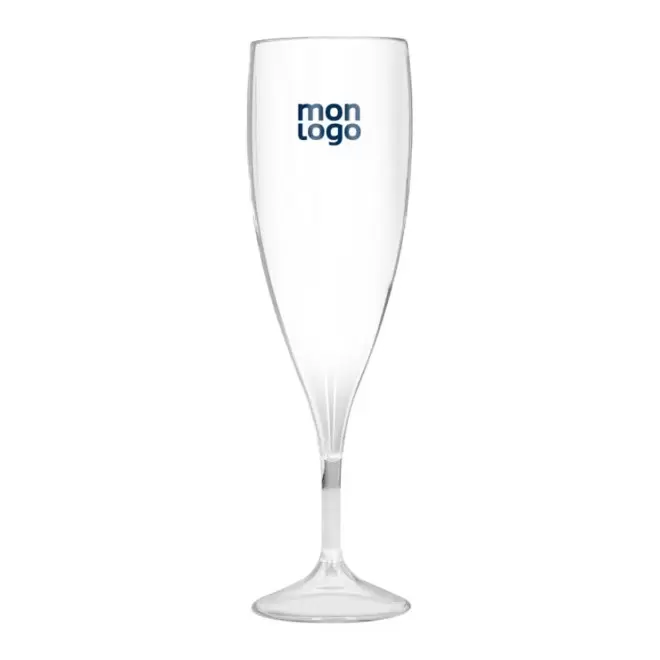 RAPIDE 4J   FLÛTE À CHAMPAGNE PERSONNALISÉE EN TRITAN® 'CUP CHAMPAGNE 14 CL' FABRICATION FRANÇAISE