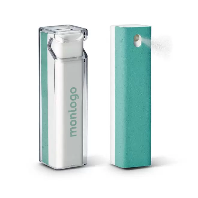 RAPIDE 4J SPRAY NETTOYANT POUR ECRAN AVEC SUPPORT DE TELEPHONE PERSONNALISABLE 'CLEANTEL'