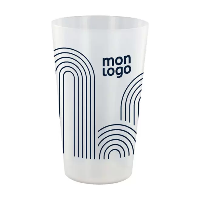 RAPIDE 4J   GOBELET MIF RÉUTILISABLE PERSONNALISÉ 30 CL 'CUPY'
