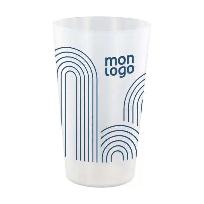 RAPIDE 4J GOBELET MIF RÉUTILISABLE PERSONNALISÉ 60 CL 'CUPY'