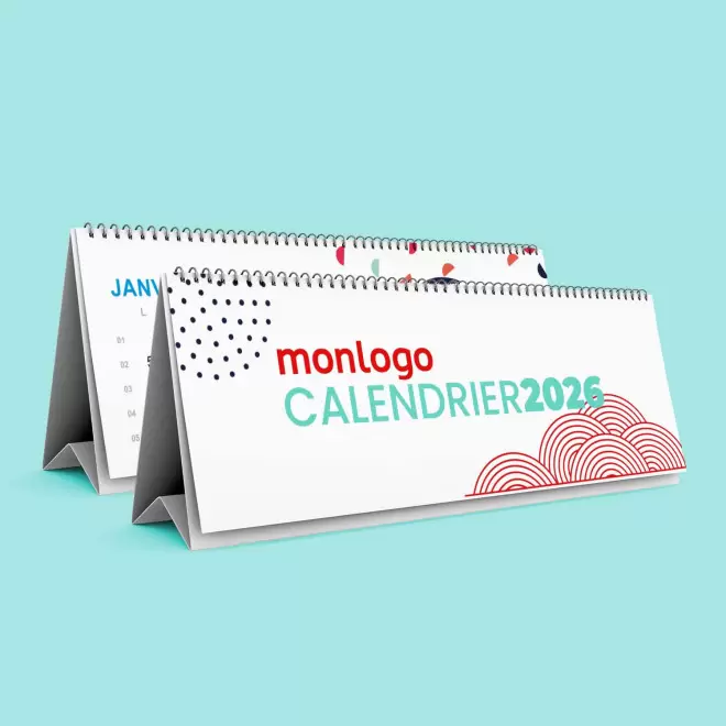 CALENDRIER CHEVALET PERSONNALISABLE 'EASEL RECYCLE' 