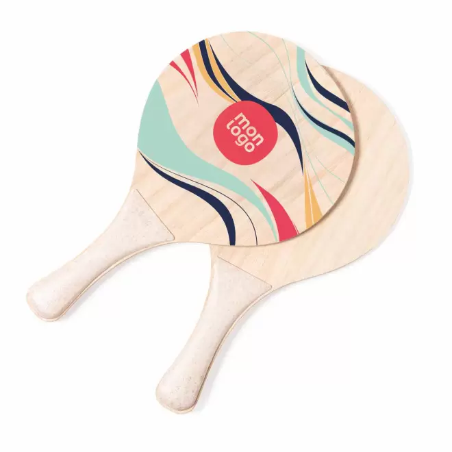 RAQUETTES PERSONNALISABLE 'PEACH SUBLI'