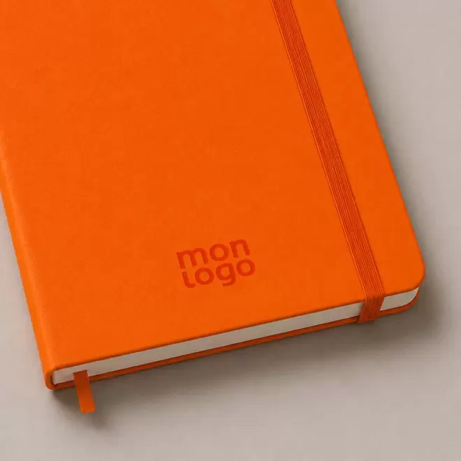AGENDA SEMAINIER A5 RIGIDE PU PERSONNALISABLE 'MARCHO'