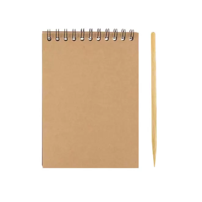 CARNET DE PAPIER A GRATTER PERSONNALISABLE 'SCRAP'