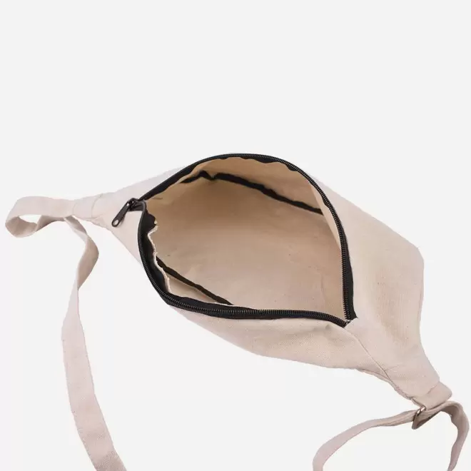 BANANE PERSONNALISABLE MIE EN COTON RECYCLE 'LOR'