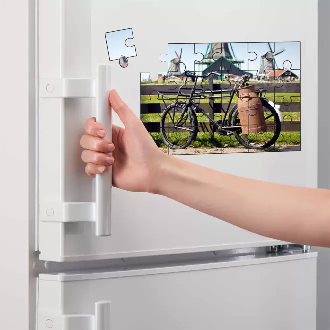 MAGNET PERSONNALISABLE PUZZLE MADE IN EUROPE 'SOULAS'