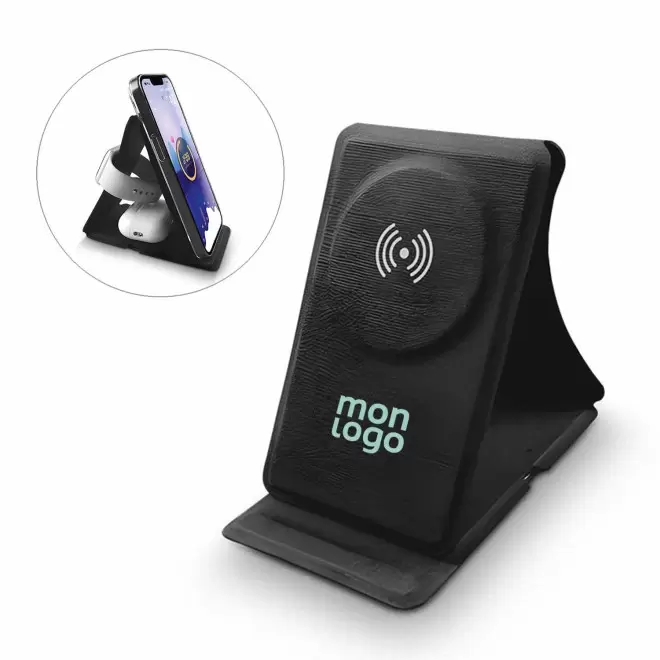 STATION DE CHARGE 3EN1 PERSONNALISABLE 'STATIO'