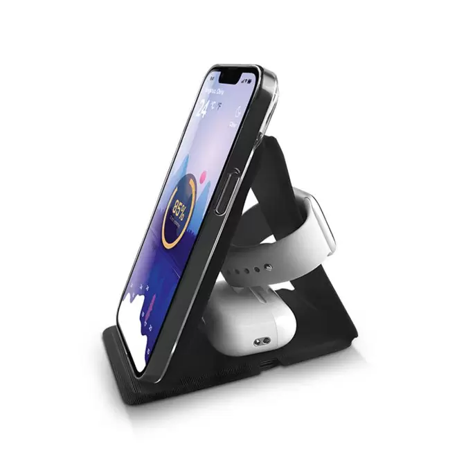 STATION DE CHARGE 3EN1 PERSONNALISABLE 'STATIO'