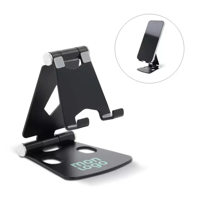 RAPIDE 4J   SUPPORT TELEPHONE EN ALU 'POSITOO' 