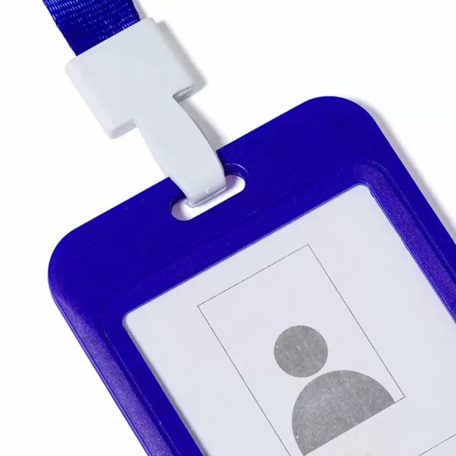 TOUR DE COU PORTE BADGE PERSONNALISABLE 'PARTICULA'