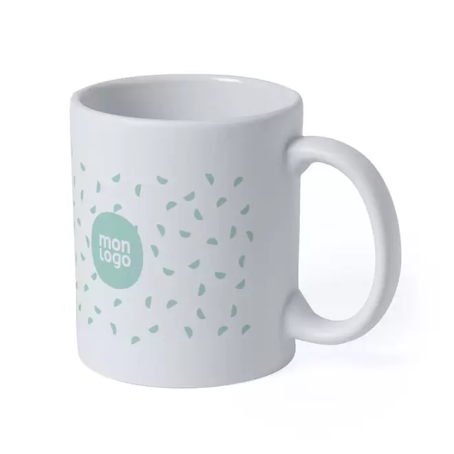 TASSE CERAMIQUE PERRSONNALISE 350 ML 'CORES BLANC'