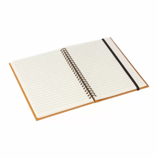 CARNET A SPIRALES PERSONNALISABLE EN PU RECYCLE 'LETYOU'