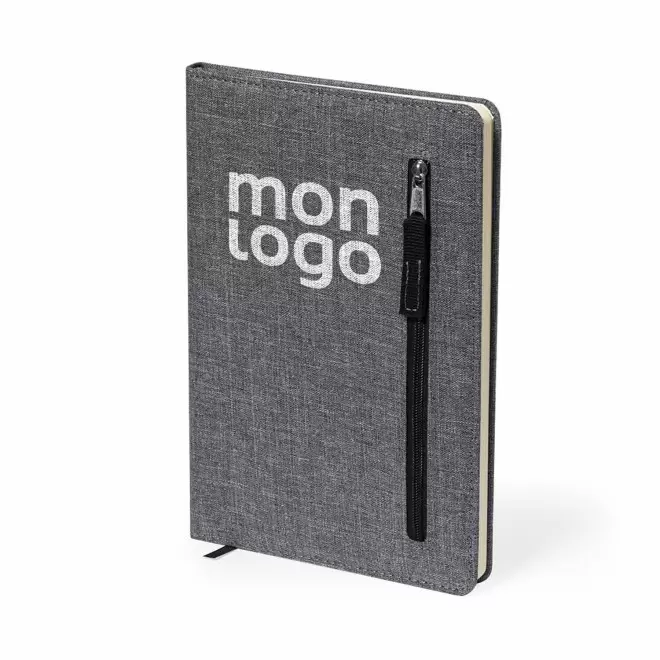 CARNET RPET PERSONNALISE AVEC POCHE 'TIRI' 