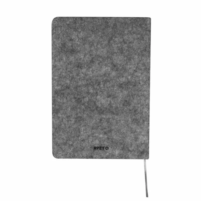 CARNET EN FEUTRE RPET PERSONNALISABLE AVEC POCHE 'LIBRA'