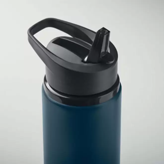 BOUTEILLE PERSONNALISABLE EN ACIER AVEC PAILLE 'FRIG'